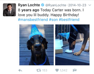 Illustration for article titled Ryan Lochte Is Bad At Math Or Has A Magic Dog